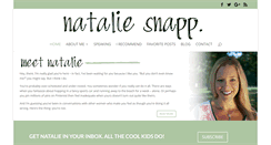 Desktop Screenshot of nataliesnapp.com